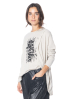 studiob3, Oversize Jersey Tunika BIRKA mit Print