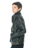 annette görtz, boxy leather jacket BLIND with collar 