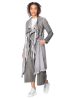 studiob3, open front jacket BRANNA in grey old dye