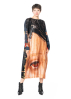BARBARA BOLOGNA, vibrant printed silk dress