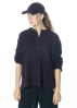 HENRY CHRIST, cashmere long sleeve polo shirt at NOBANANAS Image 9