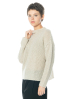 HENRY CHRIST, cashmere jumper with silk CS851L