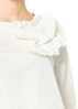 HINDAHL & SKUDELNY, ruffled long-sleeved shirt 224B11