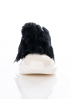 DRKSHDW by Rick Owens, cosy lace up sneaker with fur application