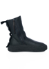 PURO, Lammfellstiefelette mit Plateau WINTER METAL