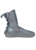 PURO, Lammfellstiefelette mit Plateau WINTER METAL