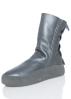 PURO, flat lambskin sneaker with platform WINTER METAL