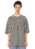 DRKSHDW by Rick Owens, futuristic oversized shirt with pentagram