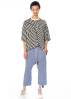 DRKSHDW by Rick Owens,  oversize striped shirt with pentagram