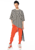 DRKSHDW by Rick Owens, futuristic oversized shirt with pentagram