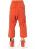 DRKSHDW by Rick Owens, casual pants with drawstring in Orange