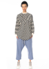 DRKSHDW by Rick Owens, knit tunic dress with upside down pentagram