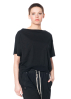 DRKSHDW by Rick Owens, t-shirt DAGGER TOP with boat neckline