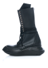 DRKSHDW by Rick Owens, high lace up boot in military look