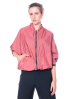 KIMONORAIN, reversible jacket with batwing sleeves in Camelia