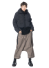 studiob3, low crotch pants GLOBO with flat drawstring cord belt