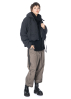 studiob3, low crotch pants GLOBO with flat drawstring cord belt