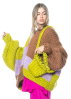 HOPE MACAULAY, Gooseberry Crossbody Colossal Knit Bag