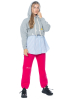 JOSHUAS, embroidered sweatpants with smiley face 