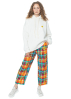 JOSHUAS, hoodie in cream with smiley