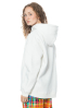 JOSHUAS, hoodie in cream with smiley
