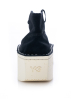 adidas Y-3, lace up shoe with platform sole KYASU HI IF0750 