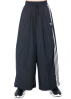 adidas Y-3, loose pants with three stripes IP5589