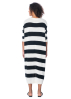 Knit Knit, striped maxi dress K21