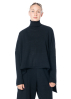 La Vaca Loca, turtleneck sweater with different hem lenghts LIZETH