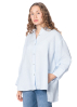 HENRY CHRIST, wide blouse with a small collar