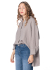 HENRY CHRIST, wide blouse with a small collar