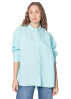 HENRY CHRIST, wide blouse with a small collar