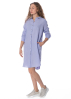 HENRY CHRIST, long linen blouse dress