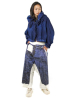 RUNDHOLZ DIP, pants in denim print 1252110103