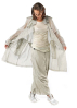 RUNDHOLZ, wide linen pants with sparkling effect 1251220101