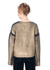 annette görtz, sweater LUCKY in crumble golden effect