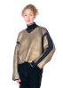 annette görtz, sweater LUCKY in crumble golden effect