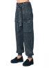 LA HAINE INSIDE US, trousers with tie belt 4B LW880