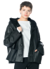 annette görtz, reversible leather jacket MALO with fur