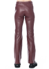 MINX, Flared vegan leather trousers MARIAM