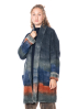 F Cashmere, hand knitted cardigan with shawl collar 