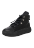 PURO, platform sneaker in super soft leather MARSHMELLO