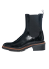 PALOMA BARCELÓ, black boot MONA in patent look