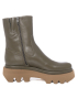 Paloma Barceló, platform boot OSIAN in olive