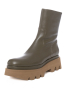 Paloma Barceló, platform boot OSIAN in olive