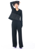 ULI SCHNEIDER, elegant blouse with collar and long sleeves