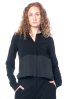 ULI SCHNEIDER, elegant blouse with collar and long sleeves