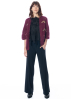 Atelier Basile, cardigan PAULETTE Burgundy