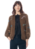 Atelier Basile, cardigan PAULETTE Dark Brown