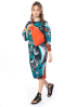 PLEATS PLEASE ISSEY MIYAKE, langes Kleid STORMY